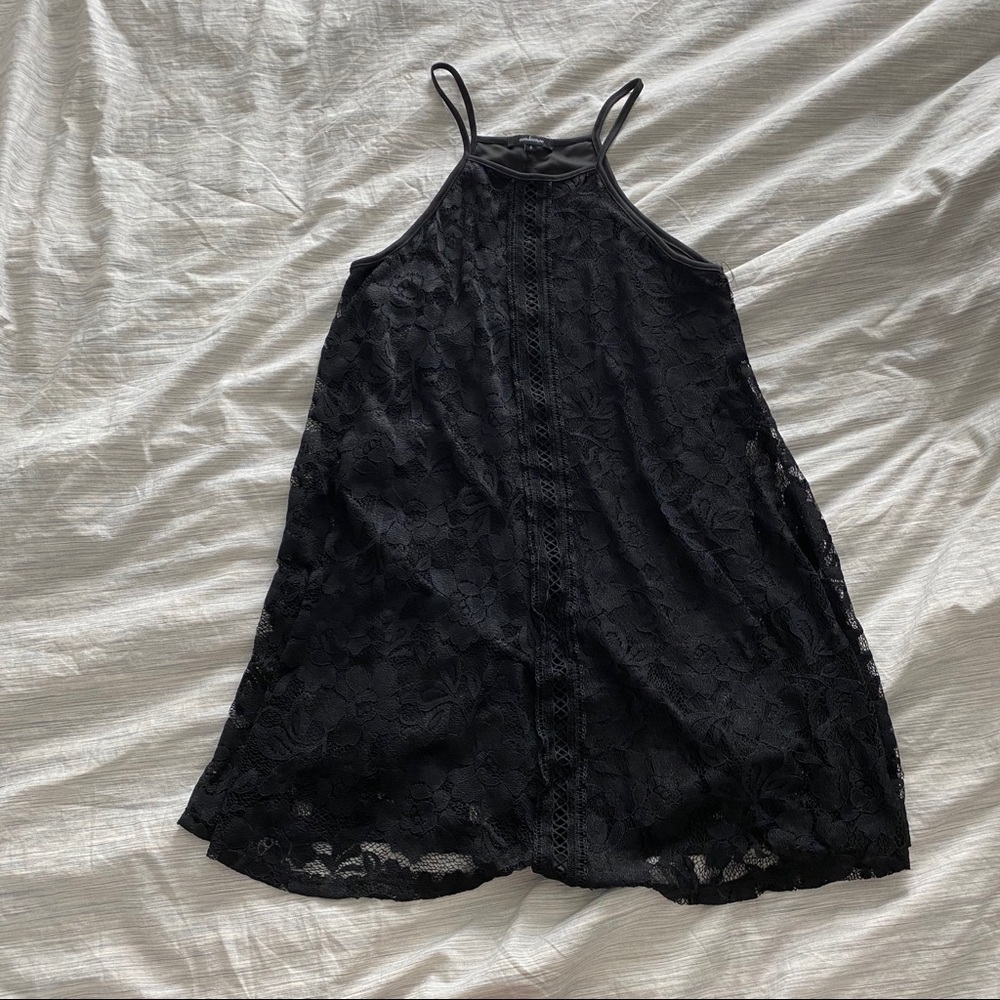 BLACK SUMMER SLIP DRESS